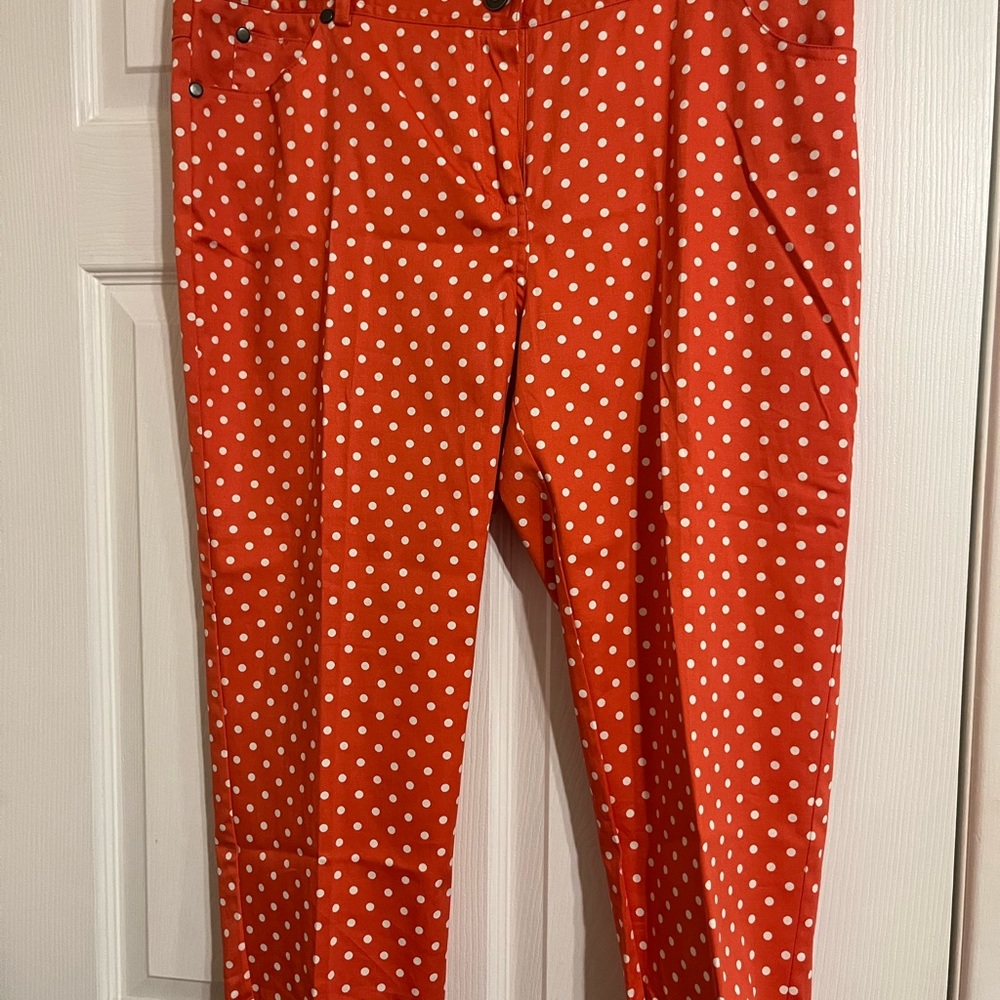 Red Polka Dot Pants